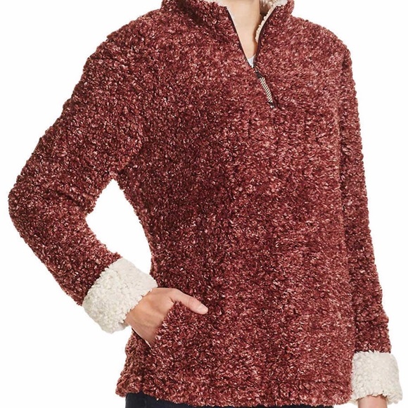 BNWT ✨ Weatherproof Vintage Sherpa Pullover - Picture 2 of 8